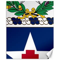 Coat Of Arms Of United States Army 111th Medical Battalion Canvas 16  X 20  by abbeyz71