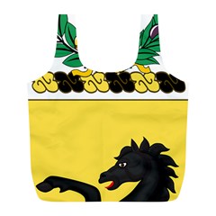 Coat Of Arms Of United States Army 112th Cavalry Regiment Full Print Recycle Bag (l) by abbeyz71