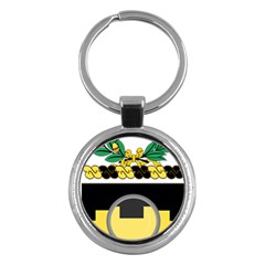 Coat Of Arms Of United States Army 136th Military Police Battalion Key Chain (round) by abbeyz71