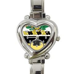 Coat Of Arms Of United States Army 136th Military Police Battalion Heart Italian Charm Watch by abbeyz71