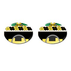 Coat Of Arms Of United States Army 136th Military Police Battalion Cufflinks (oval) by abbeyz71