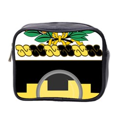 Coat Of Arms Of United States Army 136th Military Police Battalion Mini Toiletries Bag (two Sides)