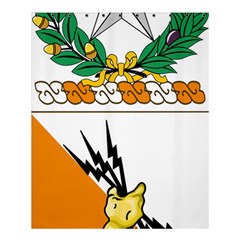 Coat Of Arms Of United States Army 136th Signal Battalion Shower Curtain 60  X 72  (medium)  by abbeyz71