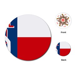 Flag Of Sokol Playing Cards Single Design (round) by abbeyz71