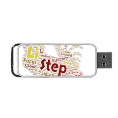 Fighting Golden Rooster  Portable Usb Flash (two Sides) by Pantherworld143