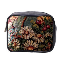 Old Embroidery 1 1 Mini Toiletries Bag (two Sides)