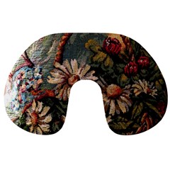 Old Embroidery 1 1 Travel Neck Pillow by bestdesignintheworld