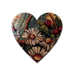 Old Embroidery 1 1 Heart Magnet by bestdesignintheworld