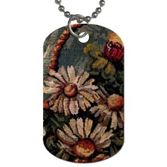 Old Embroidery 1 1 Dog Tag (two Sides) by bestdesignintheworld
