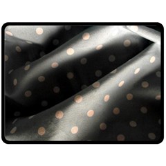 Polka Dots 1 1 Double Sided Fleece Blanket (large)  by bestdesignintheworld