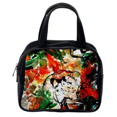 Lilies In A Vase 1 4 Classic Handbag (One Side)