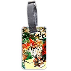 Lilies In A Vase 1 4 Luggage Tag (one side)