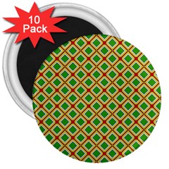 Df Irish Wish 3  Magnets (10 Pack)  by deformigo