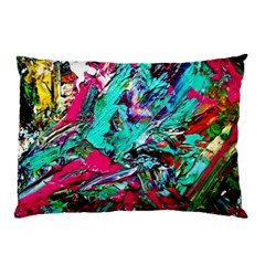 Red And Green 1 1 Pillow Case by bestdesignintheworld