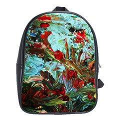 Eden Garden 1 5 School Bag (large) by bestdesignintheworld
