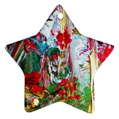 Eden Garden 1 5 Star Ornament (two Sides) by bestdesignintheworld