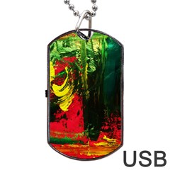 Revelation 1 8 Dog Tag Usb Flash (one Side) by bestdesignintheworld