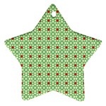 DF San Benito Star Ornament (Two Sides) Front