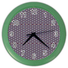 Df Jamu Color Wall Clock by deformigo