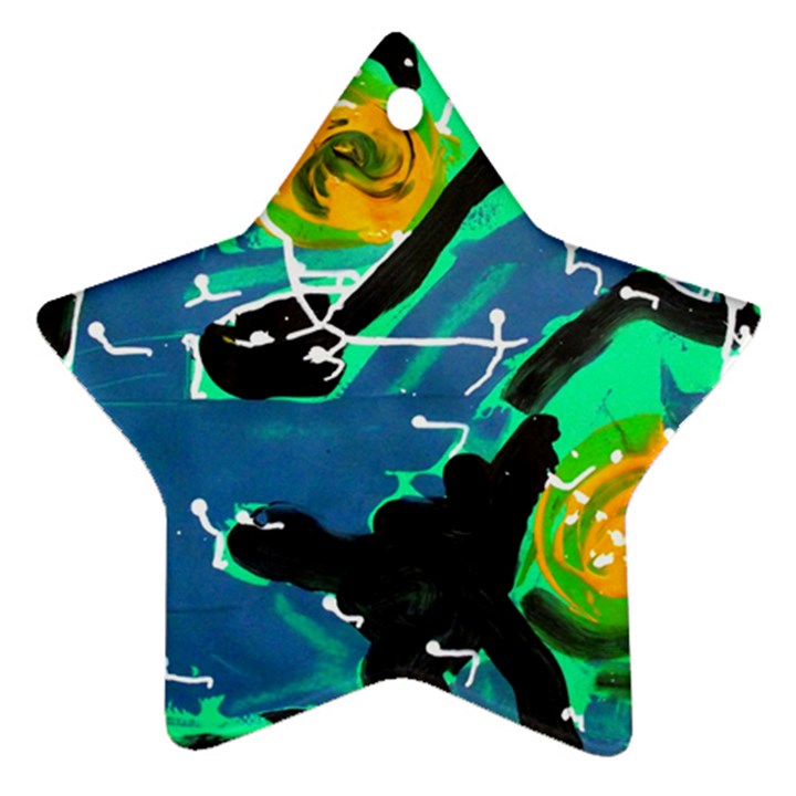 Rancho 1 1 Star Ornament (Two Sides)