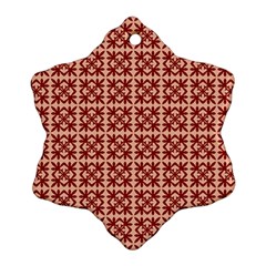 Df Pietri Snowflake Ornament (two Sides)