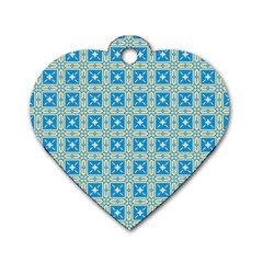 Df Iguassia Dog Tag Heart (two Sides) by deformigo