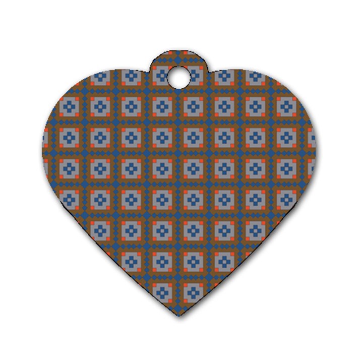 DF Merrival Dog Tag Heart (Two Sides)