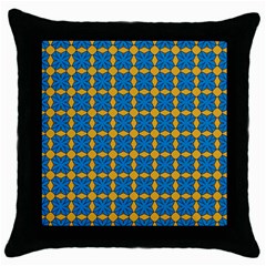 Df Jaisalmer Throw Pillow Case (black) by deformigo