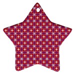 DF Magenta Rumor Ornament (Star) Front