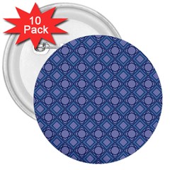 Df Marabou 3  Buttons (10 Pack)  by deformigo