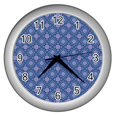 Df Marabou Wall Clock (silver) by deformigo