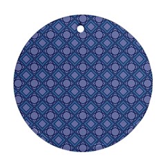 Df Marabou Round Ornament (two Sides) by deformigo