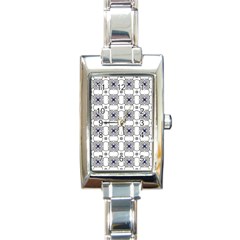 Df Snowland Rectangle Italian Charm Watch by deformigo