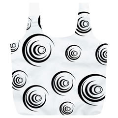 Rounder Ii Full Print Recycle Bag (xl) by anthromahe