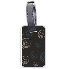 Rounder Iii Luggage Tag (one Side) by anthromahe