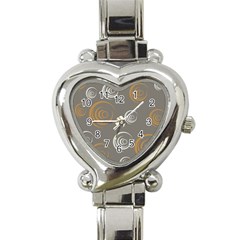 Rounder Vi Heart Italian Charm Watch by anthromahe