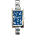 Rounder VIII Rectangle Italian Charm Watch Front