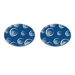 Rounder VIII Cufflinks (Oval) Front(Pair)