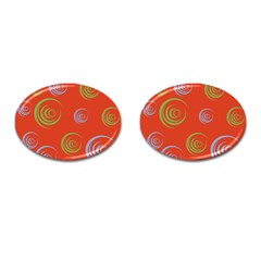 Rounder X Cufflinks (oval)