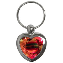 Christmas Tree  1 6 Key Chain (heart) by bestdesignintheworld