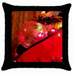 Christmas Tree  1 7 Throw Pillow Case (black) by bestdesignintheworld