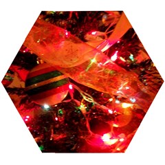 Christmas Tree  1 8 Wooden Puzzle Hexagon
