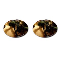 Christmas Tree  1 17 Cufflinks (Oval)