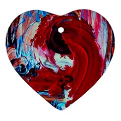 Point Of View-1-1 Heart Ornament (two Sides) by bestdesignintheworld