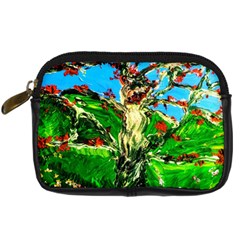 Coral Tree 2 Digital Camera Leather Case by bestdesignintheworld