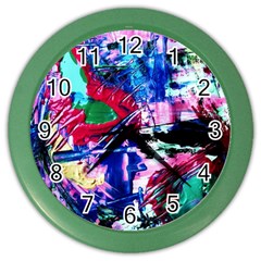 Combat Trans 6 Color Wall Clock by bestdesignintheworld