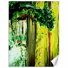 Old Tree And House With An Arch 8 Canvas 12  X 16  by bestdesignintheworld