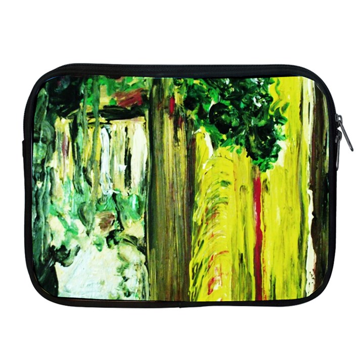 Old Tree And House With An Arch 8 Apple iPad 2/3/4 Zipper Cases