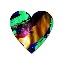 Global Warming 9 Heart Magnet by bestdesignintheworld