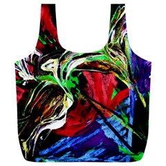 Lillies In The Terracotta Vase 3 Full Print Recycle Bag (xxl) by bestdesignintheworld
